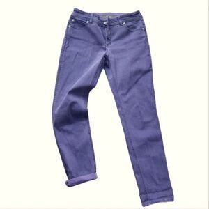 Chico's So Sliming Violet Denim Jeans